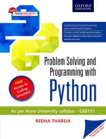 Problem Solving and Programming with Python